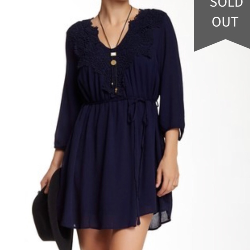 NWT 3/4 length sleeve dress sz S